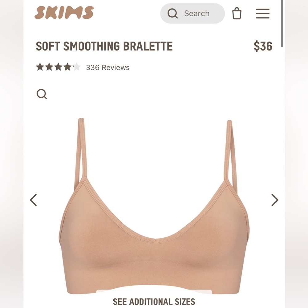 SKIMS soft smoothing bralette